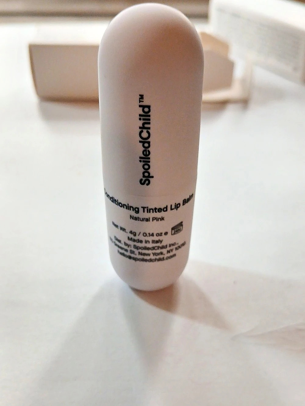 SpoiledChild Conditioning Tinted Lip Balm Natural Pink (2)